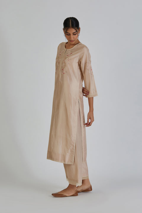 Divena Kurta and Pant-Beige