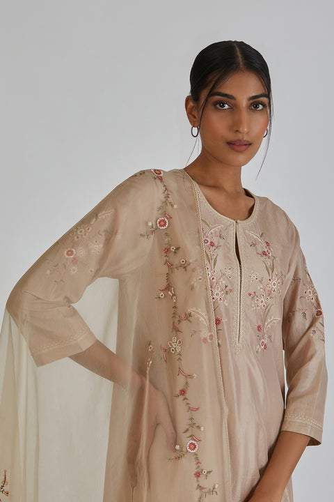 Gia Dupatta-Beige