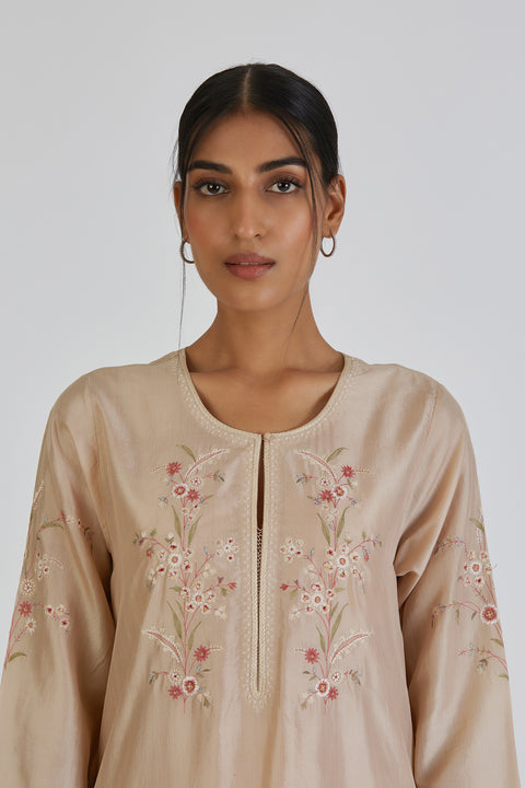 Divena Kurta and Pant-Beige