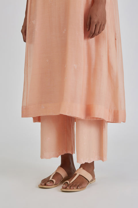 Binti Kurta and Pant-Peach