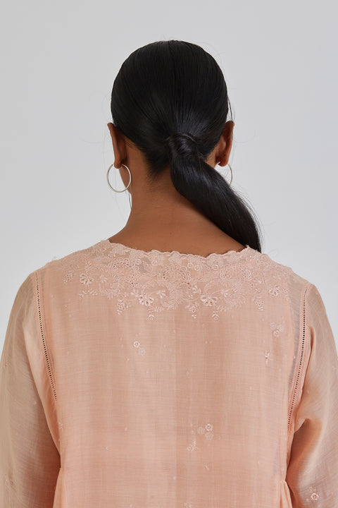 Binti Kurta and Pant-Peach