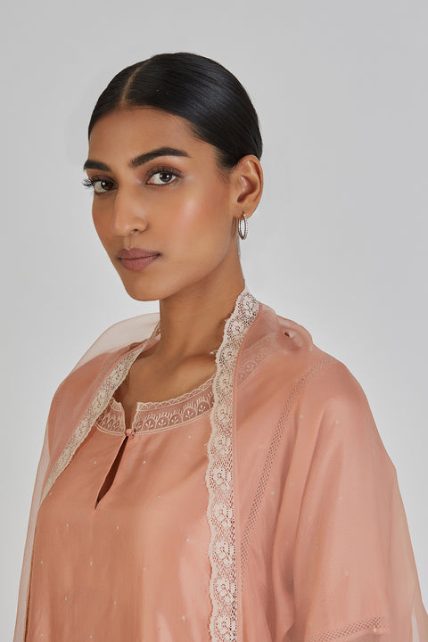 Vanita Dupatta-Peach