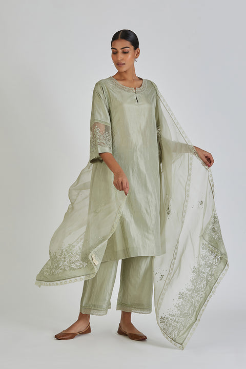 Vanita Dupatta-Green