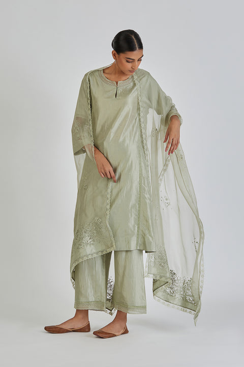 Vanita Dupatta-Green