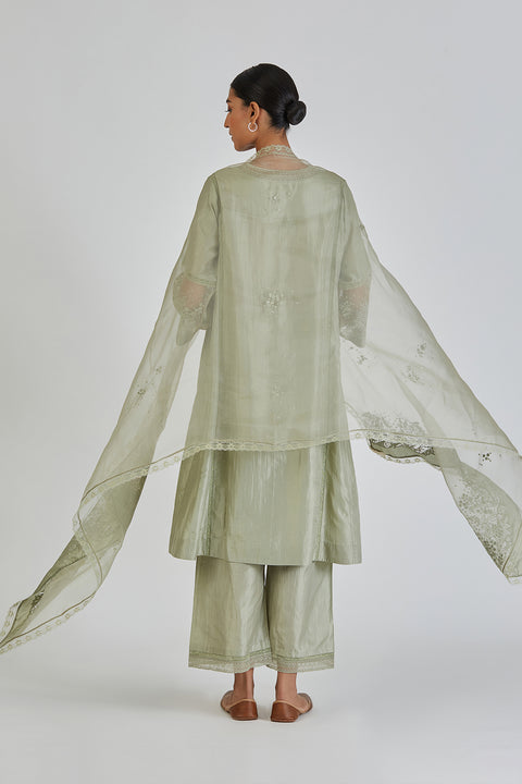 Vanita Dupatta-Green