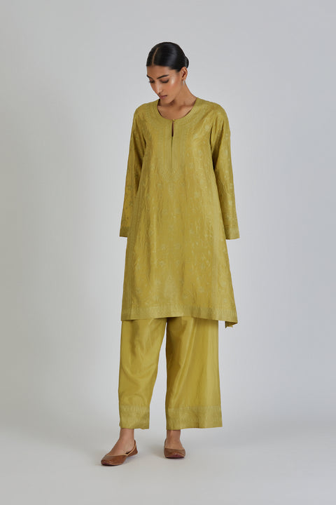 Daneen Kurta and Pant-Green