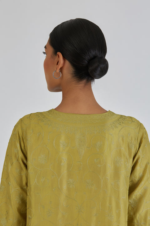 Daneen Kurta and Pant-Green