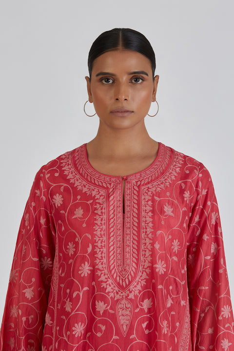 Daneen Kurta and Pant-Pink