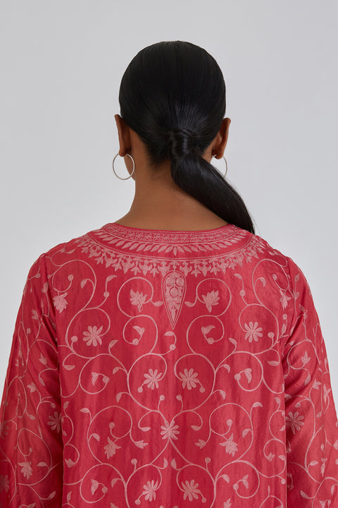 Daneen Kurta and Pant-Pink
