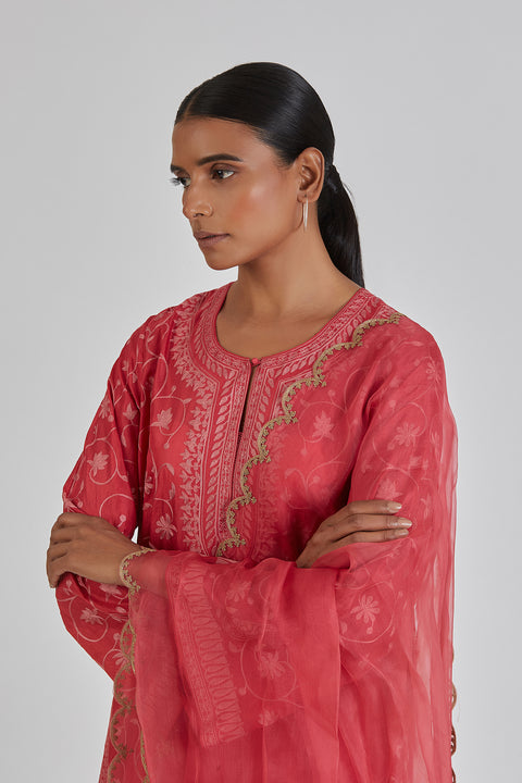 Sarah Dupatta-Pink