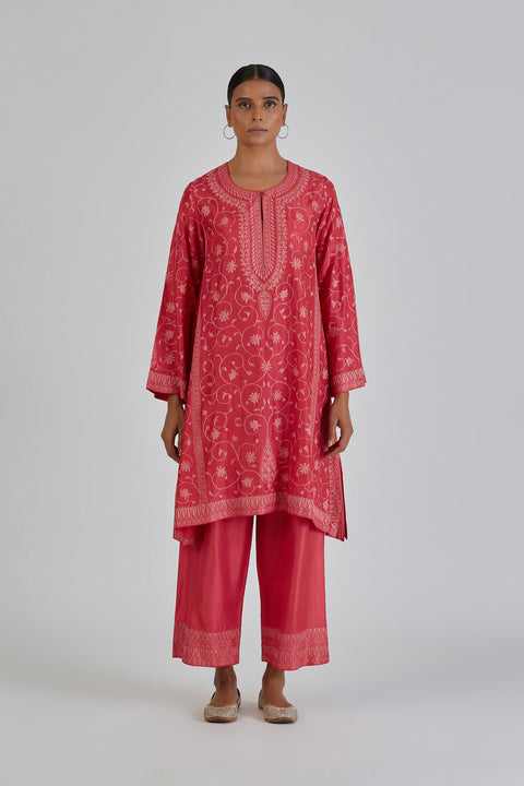 Daneen Kurta and Pant-Pink