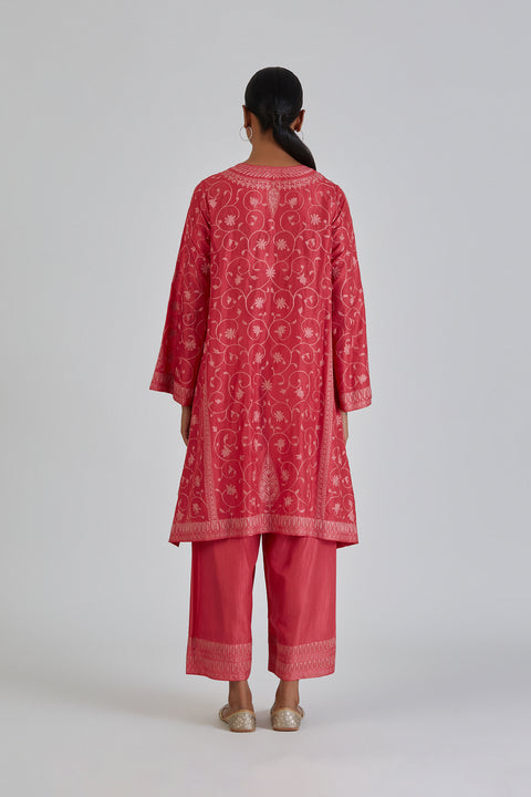 Daneen Kurta and Pant-Pink