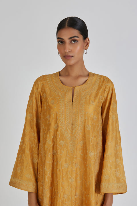 Daneen Kurta and Pant-Yellow