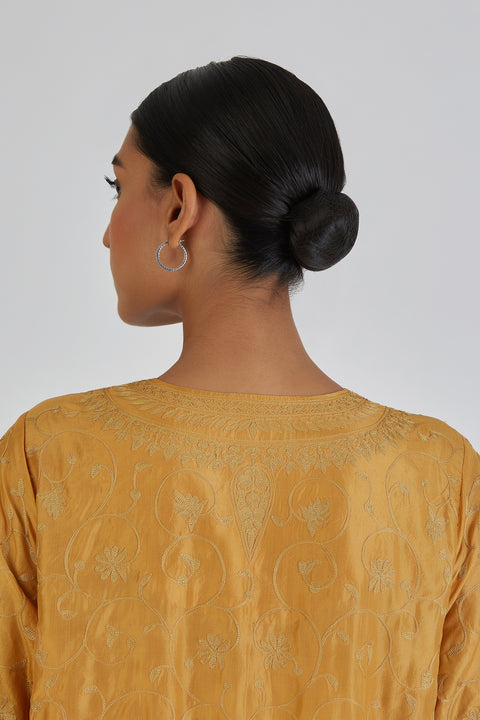 Daneen Kurta and Pant-Yellow