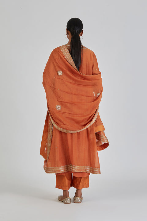 Diti Dupatta-Orange