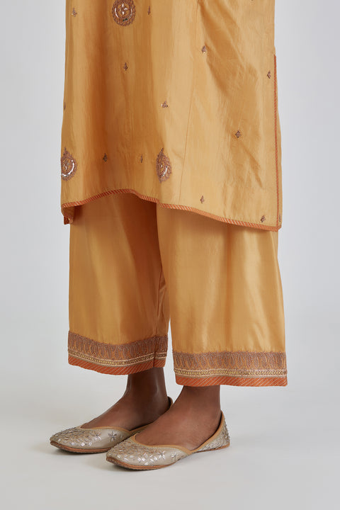 Ziya Kurta and Pant-Yellow