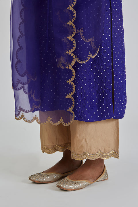 Sarah Dupatta-Blue