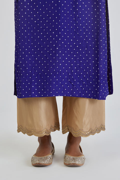 Mahi Kurta and Pant-Royal Blue
