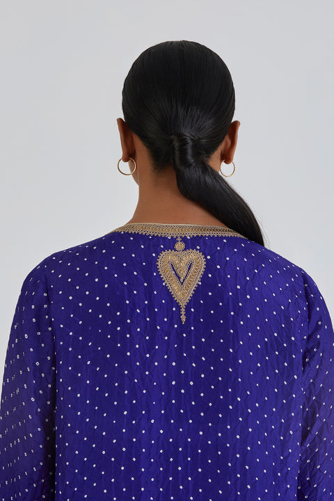Mahi Kurta and Pant-Royal Blue