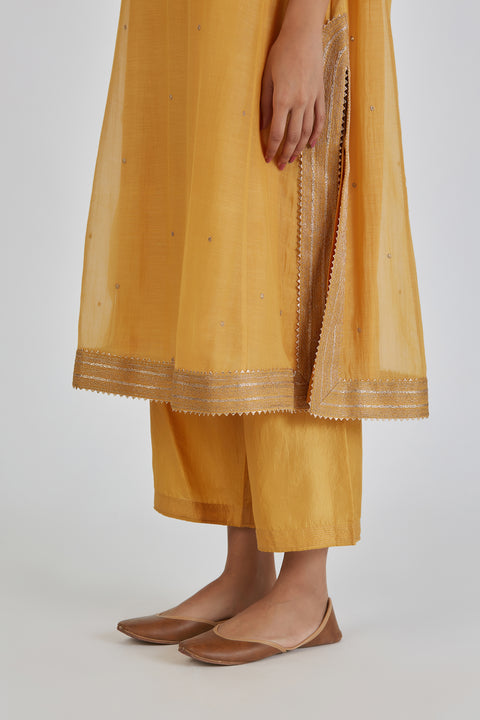 Viti Kurta and Pant-Yellow