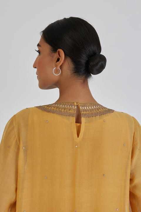 Viti Kurta and Pant-Yellow