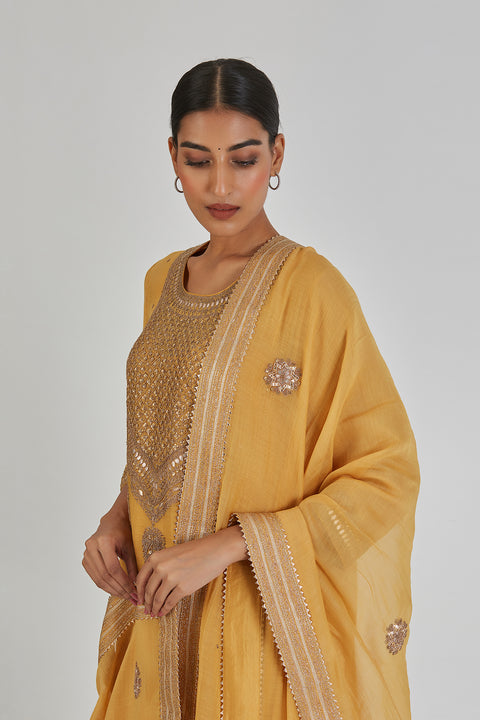 Diti Dupatta-Yellow