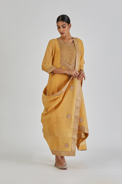 Diti Dupatta-Yellow