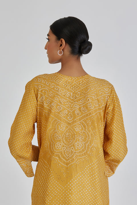 Mihika Kurta and Pant-Yellow