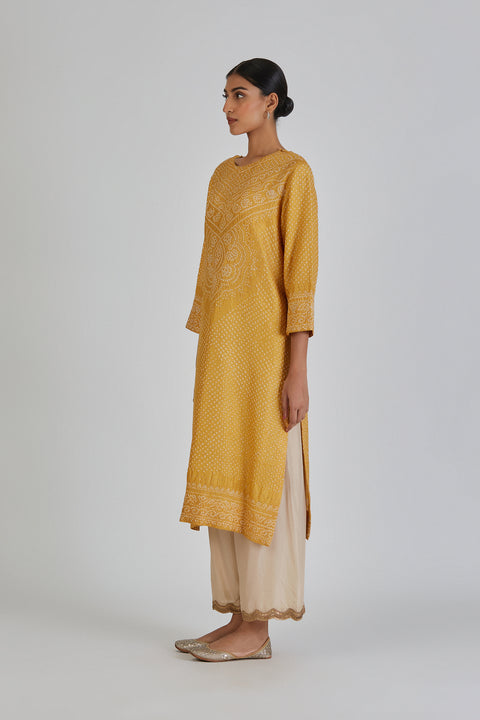 Mihika Kurta and Pant-Yellow