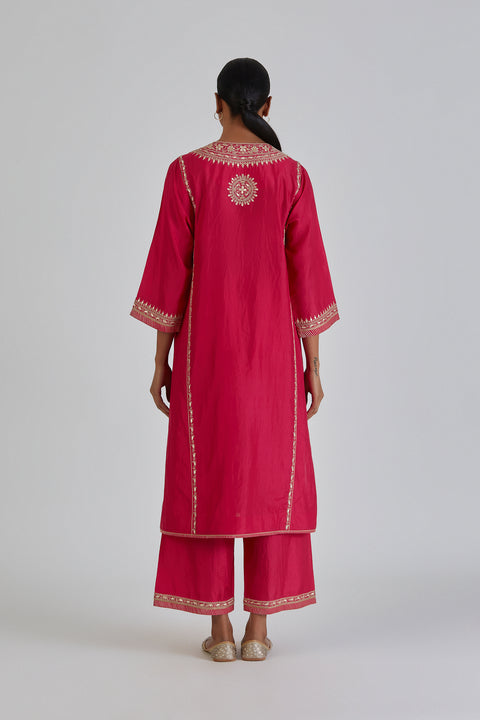 Miya Kurta and Pant-Pink