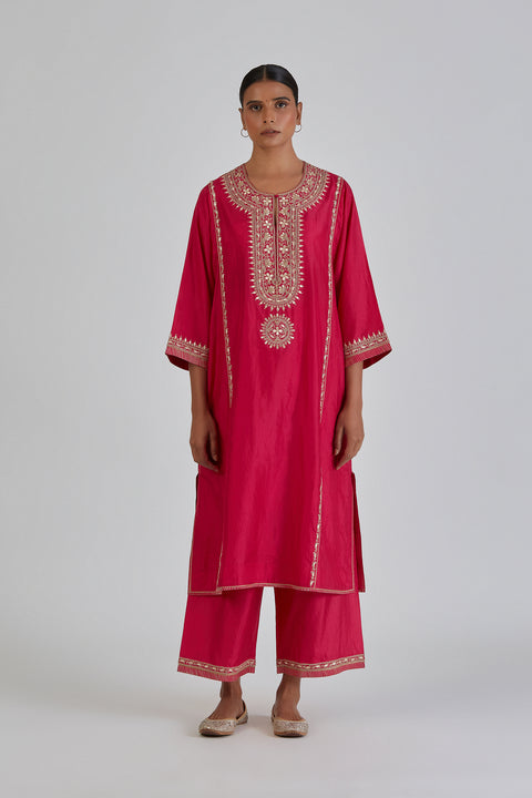 Miya Kurta and Pant-Pink