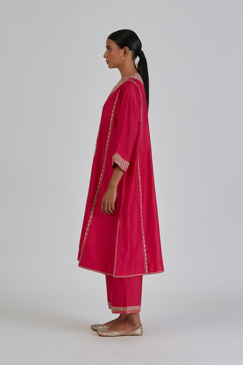 Miya Kurta and Pant-Pink