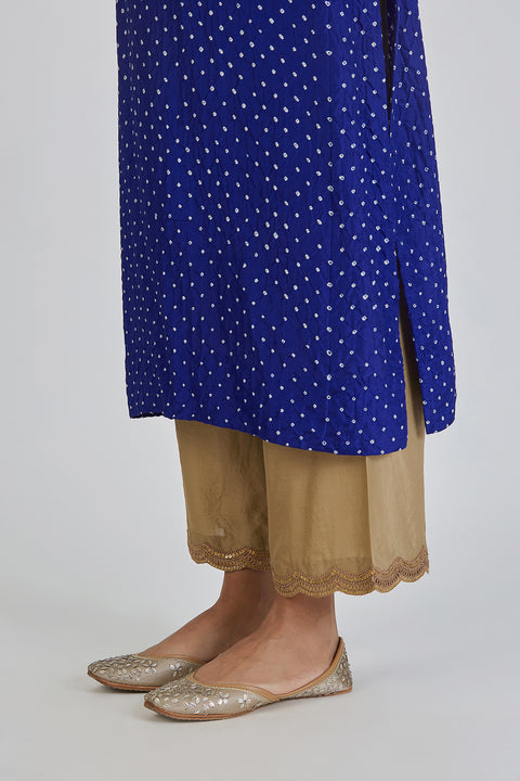 Amba Kurta and Pant-Royal Blue