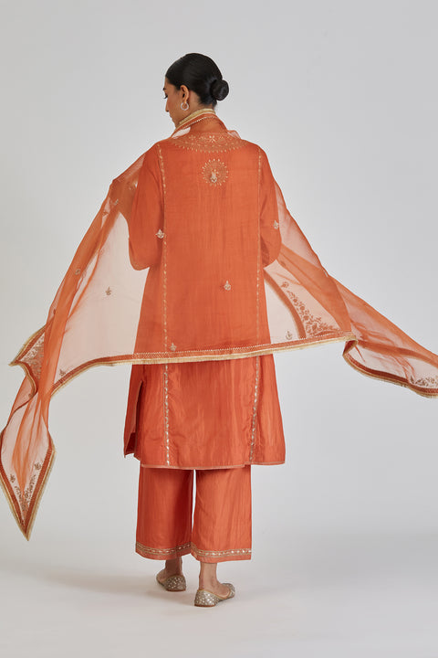 Vallika Dupatta-Orange
