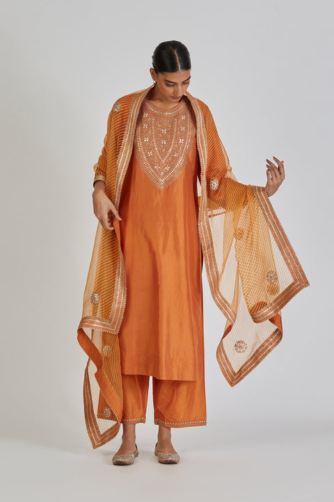 Aasa Dupatta-Yellow