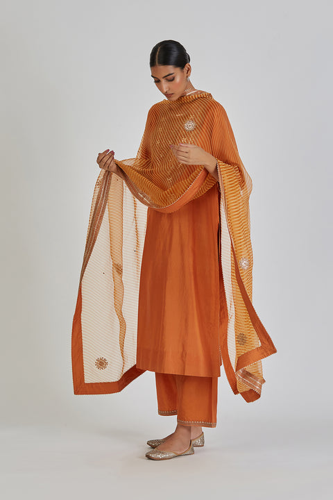 Aasa Dupatta-Yellow