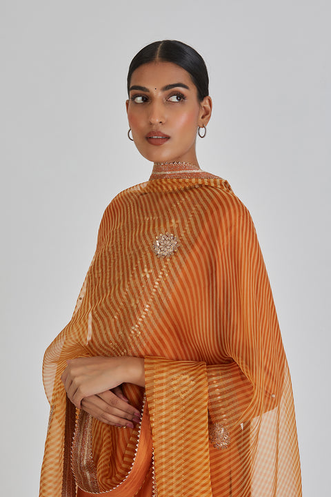 Aasa Dupatta-Yellow