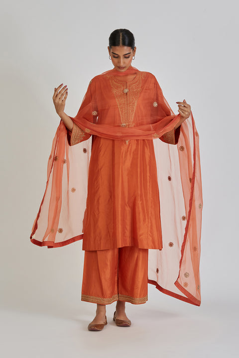 Saba Dupatta-Orange