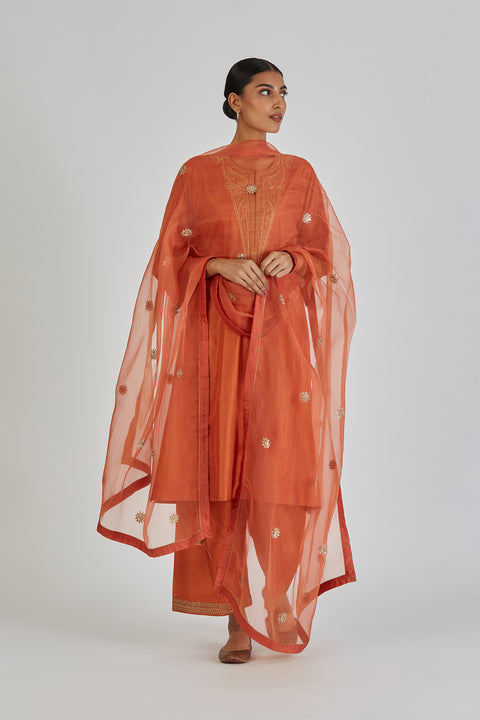 Saba Dupatta-Orange