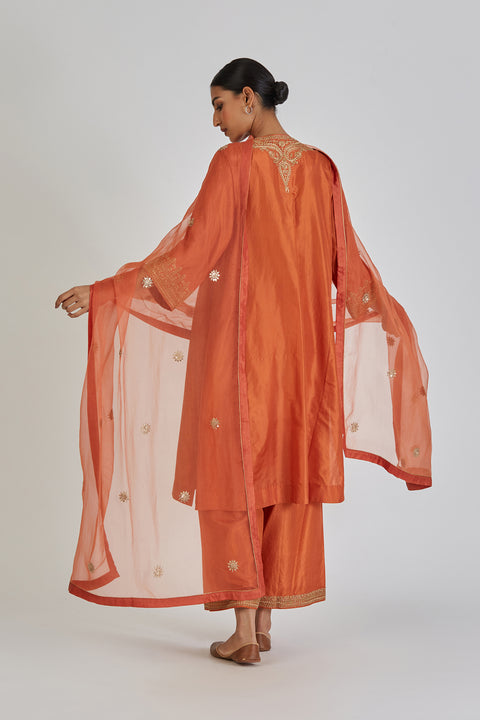 Saba Dupatta-Orange