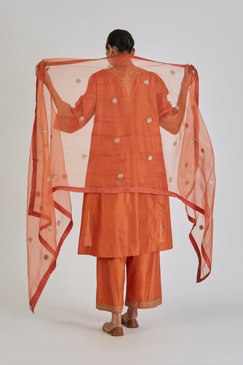 Saba Dupatta-Orange