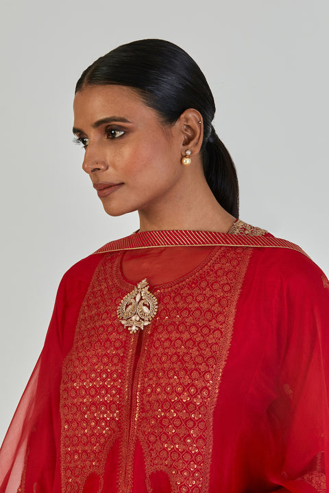 Shivani Dupatta-Red