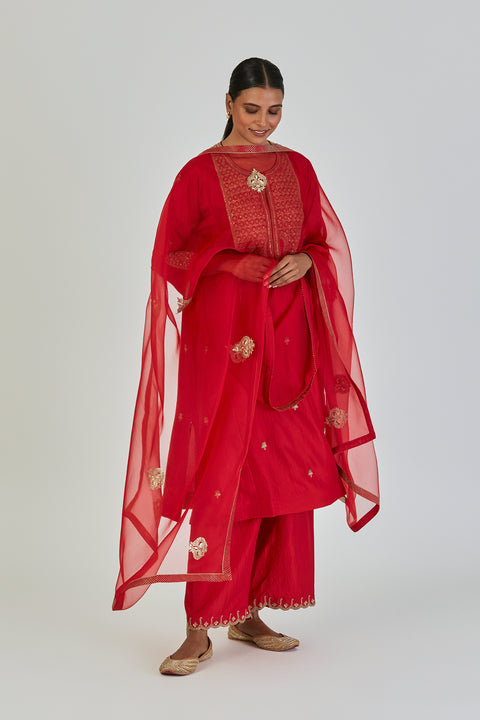 Shivani Dupatta-Red