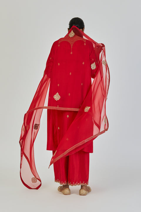 Shivani Dupatta-Red