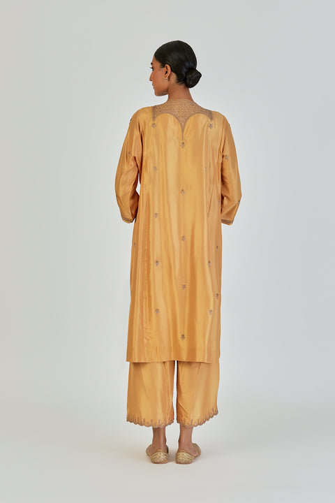 Indrani Kurta and Pant-Yellow