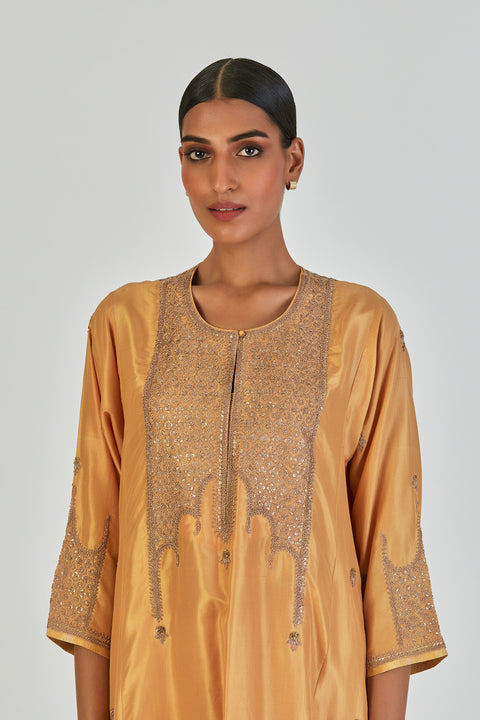 Indrani Kurta and Pant-Yellow