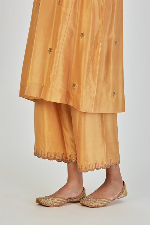 Indrani Kurta and Pant-Yellow