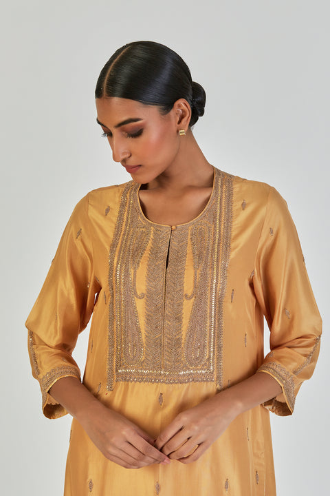 Shrisha Kurta and Pant-Yellow