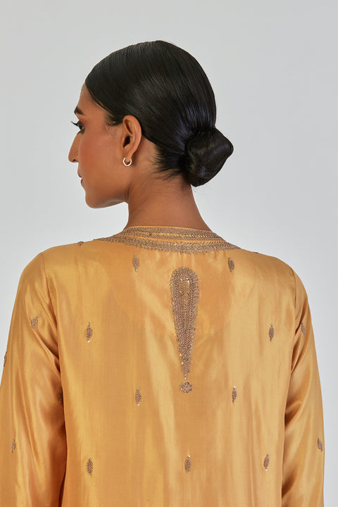 Shrisha Kurta and Pant-Yellow