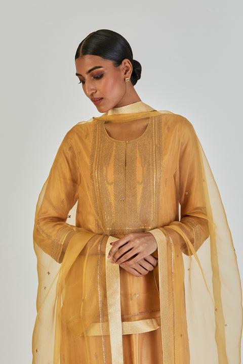 Latika Dupatta-Yellow